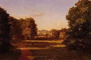 Thomas Cole The Gardens of Van Rensselaer Manor House oil painting reproduction